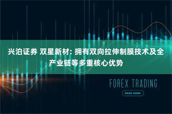 兴泊证券 双星新材: 拥有双向拉伸制膜技术及全产业链等多重核心优势